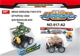 OBL726461 - Jaguar inertia collision deformation robot tanks (random color)