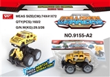 OBL726464 - Inertia collision deformation robot hummer pickup truck