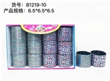 OBL726822 - Thermal transfer love floret number 3 rainbow circle