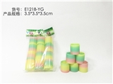 OBL726855 - 3.5 noctilucent rainbow lap 12 PCS a bag