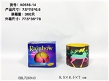OBL726943 - 印圣诞图案7.5彩虹圈