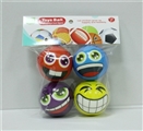 OBL727498 - 6.3 CM ball set of four PU expression