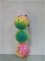 OBL727515 - 6.3 CM dazzle colour digital PU ball set of three