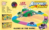 OBL727634 - Luminous soft track racing mountain scene
