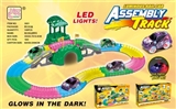OBL727635 - Bus station soft luminous racing track mountain scene