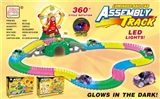 OBL727637 - The ferris wheel, 360 ° rotating light music luminous soft rail car mountain scene