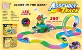 OBL727640 - Special 360 ° luminous soft rail car windmills mountain scene