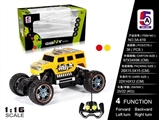 OBL727902 - 1:16 hummer jeep pad printing climbing car (not package)