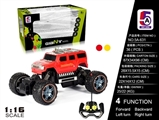 OBL727914 - 1:16 hummer jeep simulation climbing car (not package)