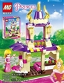 OBL728223 - 177 PCS of the sleeping beauty fairy tale princess bedroom building blocks