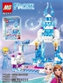 OBL728224 - 180 PCS elsa magic ice princess castle building blocks