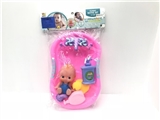 OBL728367 - Lining plastic doll with bath