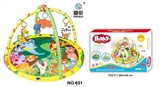 OBL728513 - Round a baby-crawling fitness blanket (with music)