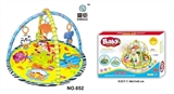 OBL728514 - Round a baby-crawling fitness blanket (with music)