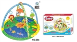 OBL728516 - Round a baby-crawling fitness blanket (with music)