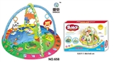 OBL728520 - Oval baby crawl fitness blanket (with music)
