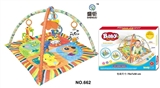 OBL728522 - Square a baby-crawling fitness blanket (with music)