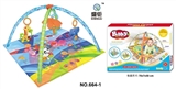 OBL728524 - Square a baby-crawling fitness blanket (with music)