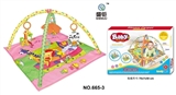 OBL728529 - Square a baby-crawling fitness blanket (with music)