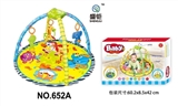 OBL728537 - Round a baby-crawling fitness blanket (with light music)