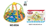 OBL728538 - Round a baby-crawling fitness blanket (with light music)