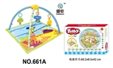 OBL728543 - Square a baby-crawling fitness blanket (with light music)