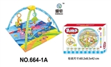 OBL728546 - Square a baby-crawling fitness blanket (with light music)