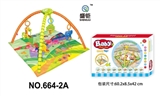 OBL728547 - Square a baby-crawling fitness blanket (with light music)