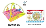 OBL728548 - Square a baby-crawling fitness blanket (with light music)