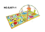 OBL728552 - Rectangle a baby-crawling fitness blanket (with music)