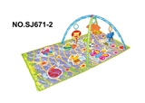 OBL728553 - Rectangle a baby-crawling fitness blanket (with music)