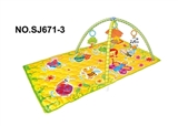 OBL728554 - Rectangle a baby-crawling fitness blanket (with music)