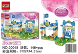 OBL728838 - 146+PCS女孩系列拼装积木(莎拉,圆了一个秋千梦)