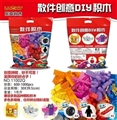 OBL728843 - 600-1000PCS散件创意DIY积木(有中英文两种版本)