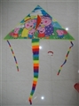 OBL729142 - 1.4 meters color printing pepe pig triangle kite (wiring)