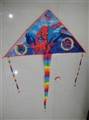 OBL729143 - 1.4 meters color printing spider-man triangle kite (wiring)