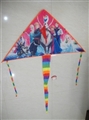 OBL729148 - 1.4 meters color printing colors triangle kite snow and ice (wiring)