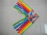 OBL729151 - More than 1.2 meters color printing KT cat triangular tail kite (wiring)