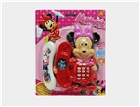 OBL729261 - Minnie cartoon light music phone (1 color)