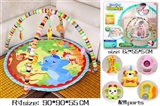 OBL729288 - Round the baby gym carpet (with music)