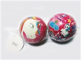 OBL729386 - Mesh bag 10 cm 2 unicorn PU ball