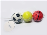 OBL729399 - Mesh bag 3 6.3 CM foot nets stick the PU ball