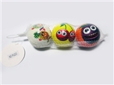 OBL729402 - Mesh bag 3 6.3 CM fruit PU ball