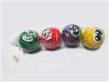 OBL729408 - Mesh bag 4 grain of 6.3 CM PU ball fruit expression