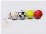 OBL729410 - Mesh bag 4 grain of 6.3 CM foot nets stick PU ball