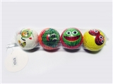OBL729413 - Mesh bag 4 grain of 6.3 CM fruit PU ball