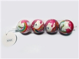 OBL729414 - Mesh bag 4 grain of 6.3 CM unicorn PU ball
