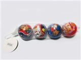 OBL729415 - Mesh bag 4 grain of 6.3 CM wang wang PU ball team