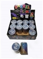 OBL729476 - Box 12 zhuang colorful sand oil drum skin glue (7.5 * 5.5 CM)