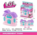 OBL729564 - Surprise villa doll series (small villa folding)
